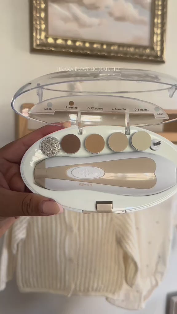 Newborn Nail Clipper Electric Baby Anti-pinch Meat Care Set